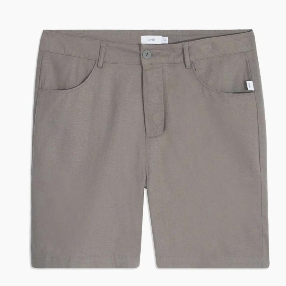 NWT Onia Men's Stretch Linen Traveler Shorts